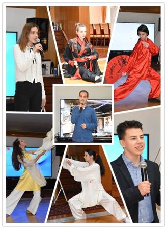 2017年5月8日驻保加利亚大使张海舟夫妇出席汉语桥联欢会,欧洲