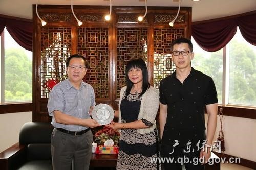 克罗地亚·中国文化交流中心会长刘丽英拜访广东省侨办,欧洲,欧洲网