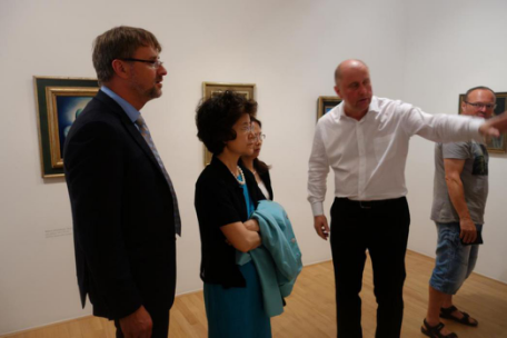 马克卿大使出席斯美塔那音乐节闭幕式 访捷克帕尔杜比采州旅游城市,欧洲,欧洲网