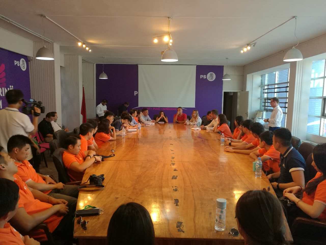 香港大公文汇姜亚兵率香港青年学生访问一带一路山鹰之国阿尔巴尼亚,欧洲,欧洲网
