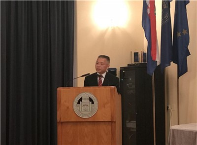 驻克罗地亚大使胡兆明访问克罗地亚扎达尔省,欧洲